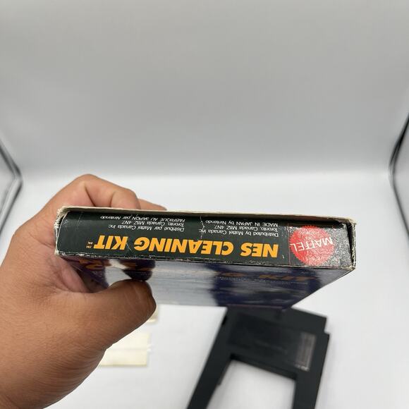 Nintendo Official NES Cleaning Kit Cleaning Cartridge w/ Box, Kit & Manual CIB - Picture 10 of 12